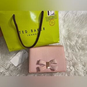 NWT Ted Baker Pink Bow Crossbody